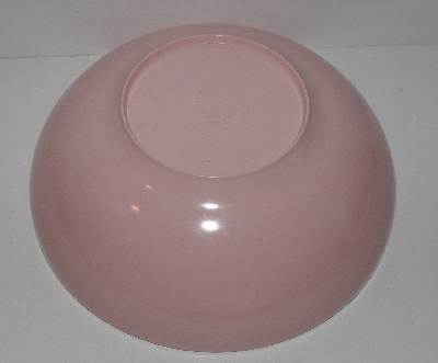 +MBA #2626-271  "Vintage Table To Terrace Pink Melmac Divided Serving Bowl"