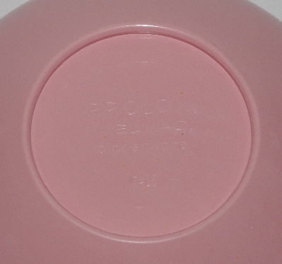 +MBA #2626-277 " Vintage Set Of 2 Pink Melmac Prolon #7415 Soup Bowls"
