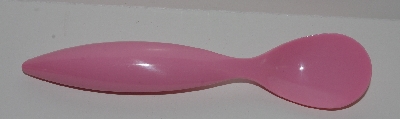 +MBA #2727-615  "Zak Designs Set Of 8 Pink Plastic Spoons"