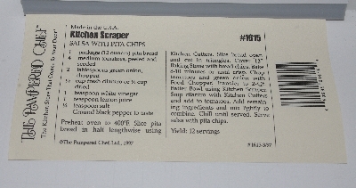 +MBA #2727-0311    "1997 Pampered Chef Kitchen Scraper"