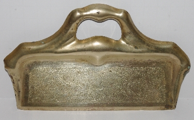 +MBA #2727-0255    "Vintage Brass Crumb Tray"