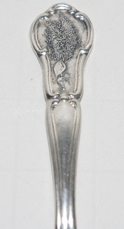 MBA #2727-0106   "1978 New Hampshire Sterling Mini State Flower Spoon"