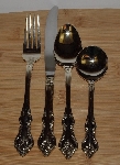+MBA #2828-379   "Wallace R.S.V.P 117 Piece Gold Plated New Orleans Flatware"