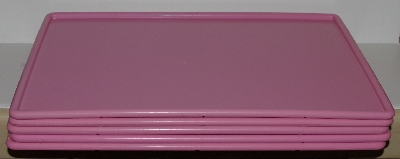 +MBA #2828-468  "Technique Set Of 5 Pink Silicone Baking Boards"