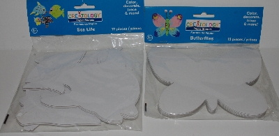 +MBA #2828-0294  " 72 Piece Set / 4 Packs Of Creatology Paper Shapes & 1 Color Package  Diffusing Butterflys"