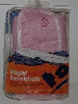 +MBA #2828-204    "Set Of 3 Pink Flight Essentials"