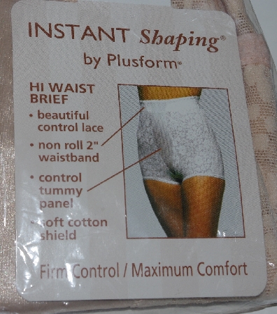 +MBA #2929-486   "Set Of 2 Plusform High Waist Shaping Briefs"