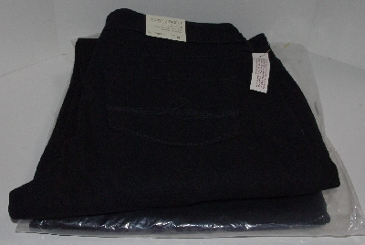 +MBA #2929-0289    "2 Pairs Sonoma Lifestyle Curvy Straight Mid Rise Black Stretch Jeans"