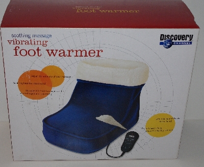 +MBA #3030-437   "2003 Discovery Channel Soothing Massage Vibrating Foot Warmer"