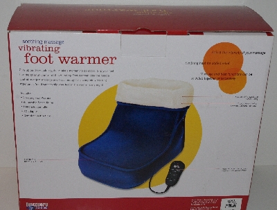 +MBA #3030-437   "2003 Discovery Channel Soothing Massage Vibrating Foot Warmer"