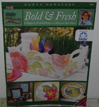 +MBA #3030-159   "Plaid 2006  Donna Dewberry Bold & Fresh 5 Piece Painting Kit"