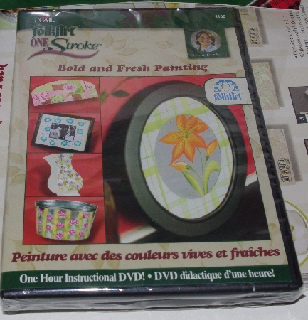 +MBA #3030-159   "Plaid 2006  Donna Dewberry Bold & Fresh 5 Piece Painting Kit"