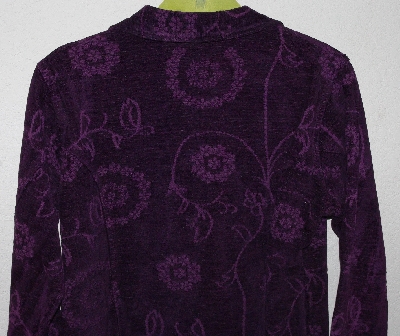 +MBA #3030-0007  "Color Me Cotton Dark Purple Jacket"