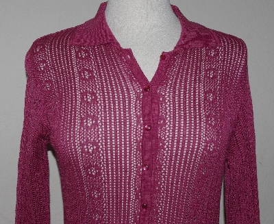 +MBA #3030-349   "Pink New York City Design Co Knit Sweater"