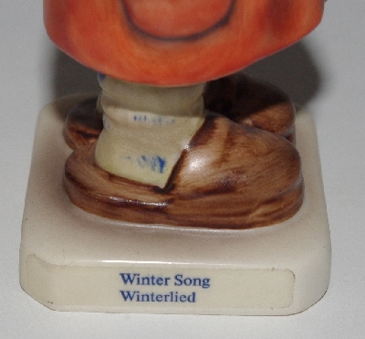 +MBA #3131-277   "Goebel Hummel "1987 Winter Song" Figurine"