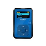 +MBA #3131-0016  "SanDisk Blue MP3 Player With Top Billboard Country Disk"