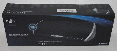 +MBA #3232-0177   "Sharper Image Portable Bluetooth Wireless Speaker Stream Model #ESI-410"