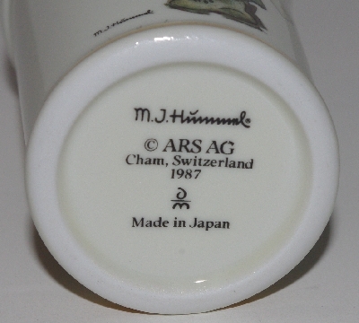 +MBA #3131-0289  "1987 M.J. Hummel "Chili" Porcelain Spice Jar"
