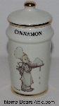 +MBA #3131-0314  "1987 M.J. Hummel "Cinnamon" Porcelain Spice Jar"