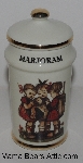 +MBA #3131-338  "1987 M.J. Hummel "Marjoram" Porcelain Spice Jar"