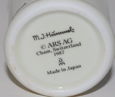 +MBA #3131-344  "1987 M.J. Hummel "Parsley"  Porcelain Spice Jar"