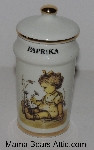 +MBA #3131-363  "1987 M.J. Hummel "Paprika" Porcelain Spice jar"