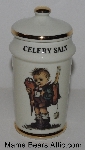 +MBA #3131-370  "1987 M.J. Hummel "Celery Salt" Porcelain Spice Jar"