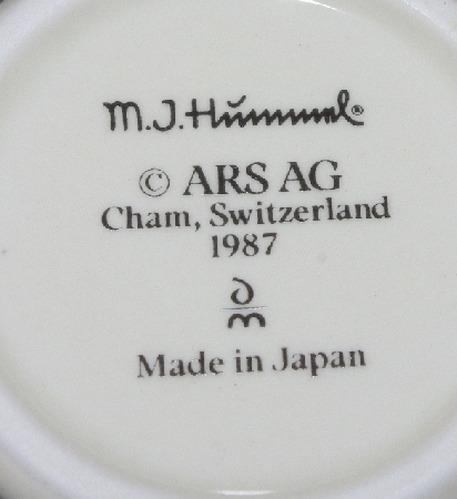+MBA #3131-420  "1987 M.J. Hummel "Coriander" Porcelain Spice Jar"