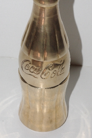 +MBA #3131-0132  "Solid Brass Coca Cola Bottle"