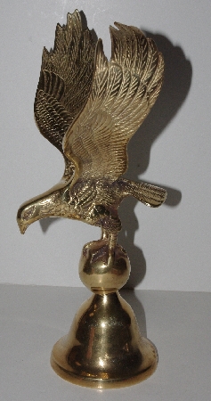 +MBA #3131-0109  "Vintage Brass Baron American Eagle Figurine"