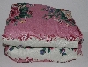 +MBA #3232-424    "Set Of 2 Pink Rose Pillow Shams"