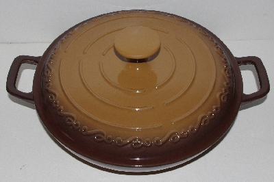 +MBA #3232-0044   " 2006 Technique Enameled Cast Iron Everyday Pan With Lid"