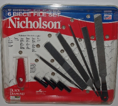 +MBA #3232-0057   "Nicholson 6 Piece File Set"
