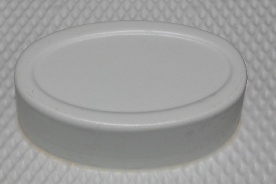 +MBA #3333-606  "Set Of 2 White Plastic 4 Part Oval Soap Molds"