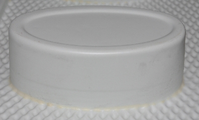 +MBA #3333-605   "Soap Saloon Set Of 3 White Plastic 4 Part Oval Soap Molds"