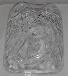 +MBA #3333-352   "Set Of 3 Heavy Duty Clear Plastic Hands Together 3 D Angel Soap Molds"