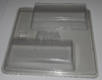 +MBA #3333-440   "Milky Way Set Of 3 Square  2 Loaf Soap Molds"