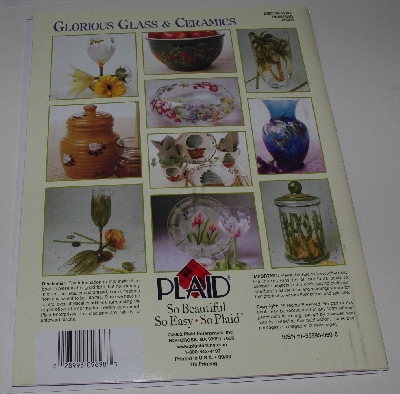 +MBA #3333-263  "2004 Donna Dewberry One Stroke Glorious Glass & Ceramics 3 Piece Set"