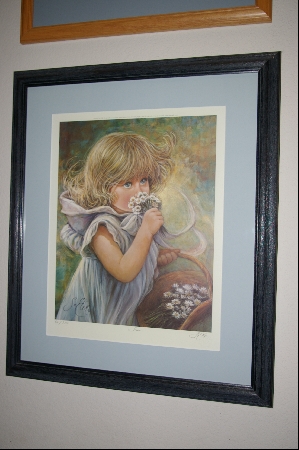 +MBA #8-092   " Rare 1985 "SUSAN" Limited Edition Lithograph By Artist Sue Etem Custom Framed