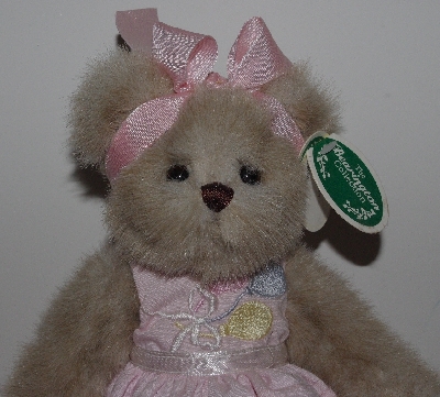 +MBA #3333-217   The Bearington Collection Ivana Party Limited Edition Bear With Stand"