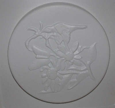 +MBA #3333-058   "1990's  Mud Art Set Of 3 Stepping Stone Molds"