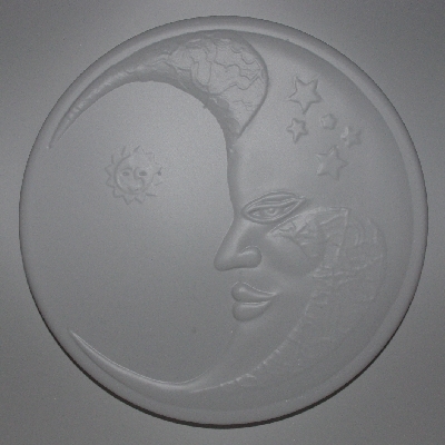 +MBA #3333-0064   "2000  Set Of 2 Mud Art Stepping Stone Molds"