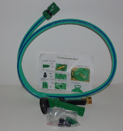 +MBA #3434-476   "Ames True Temper 40 Ft Hose With Reel & 5 Position Nozel & 5 Ft Extention"