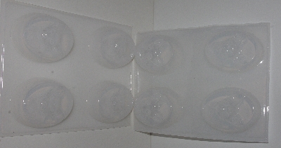 +MBA #3434-515  "Set Of 2 Silicone Rubber 4 Part Siamese Cat Soap Molds" 