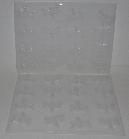 +MBA #3434-394   "Set Of 2 Silicone Rubber Dragonfly Mini Soap Molds"