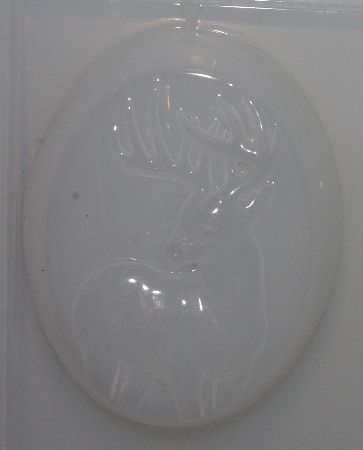 +MBA #3434-399   "Set Of 2 White Tailed Deer  4 Part Soap Molds"