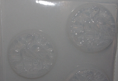 +MBA #3434-409   "Set Of 3 Silicone Rubber Flexible Flamingo Soap Molds"
