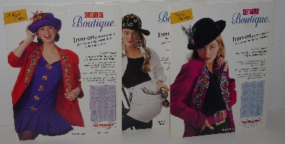 +MBA #3434-297   "1992 (5)  The Beadery Chick Boutique Iron On Pattern Guides"