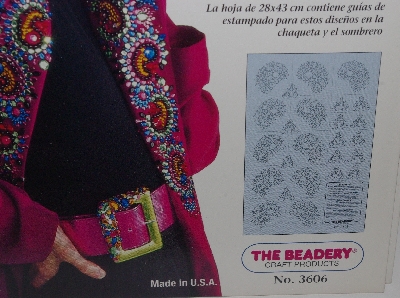 +MBA #3434-297   "1992 (5)  The Beadery Chick Boutique Iron On Pattern Guides"