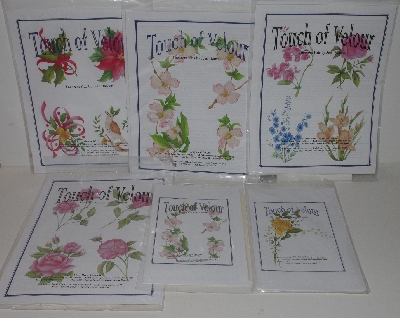 +MBA #3434-304   "  6 Touch Of Velour By Jean Hansen Kits"